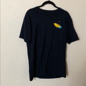Willy Skate Co. Navy Tee Large
